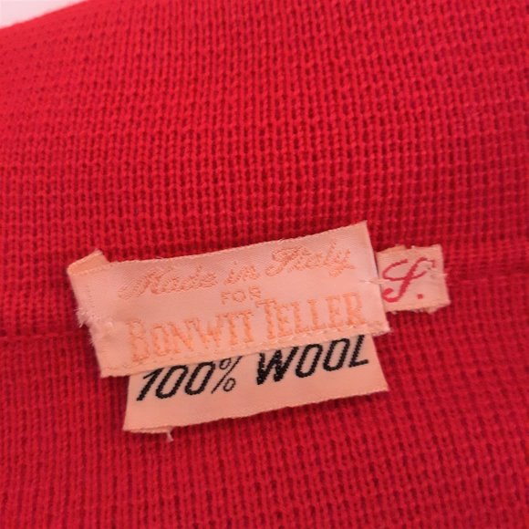 Vintage 60's-70's Bonwit Teller Wool Double Breasted Jacket - Picture 7 of 9